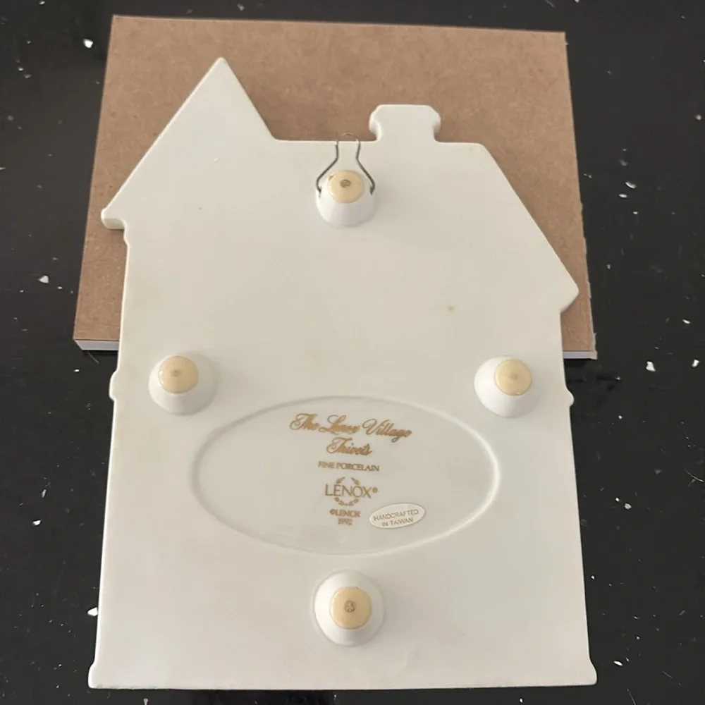 SET/4 Lenox Spice Village Vintage c1992 Porcelain Trivets Cottagecore Victorian - Picture 11 of 11